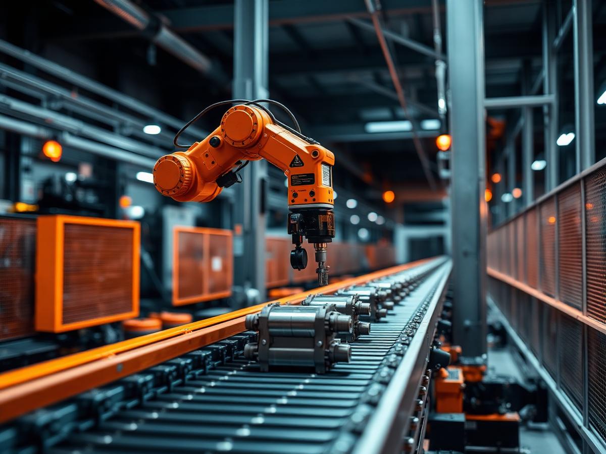 CNC and industrial automation process