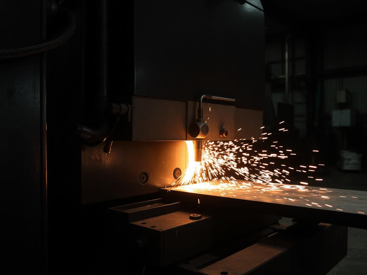 Mesin CNC plasma cutting untuk metal