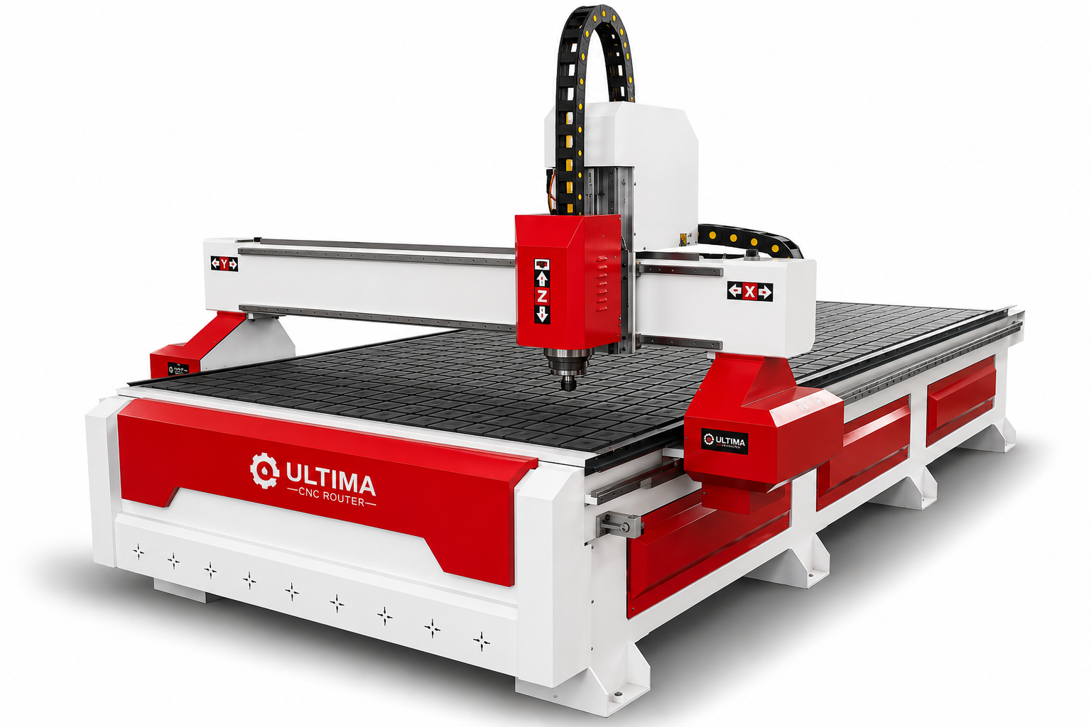 Mesin CNC router cutting untuk acrylic MDF dan plywood